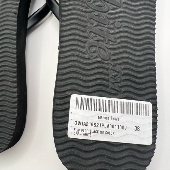 NWT Off White Flip Flops - Picture 7 of 7